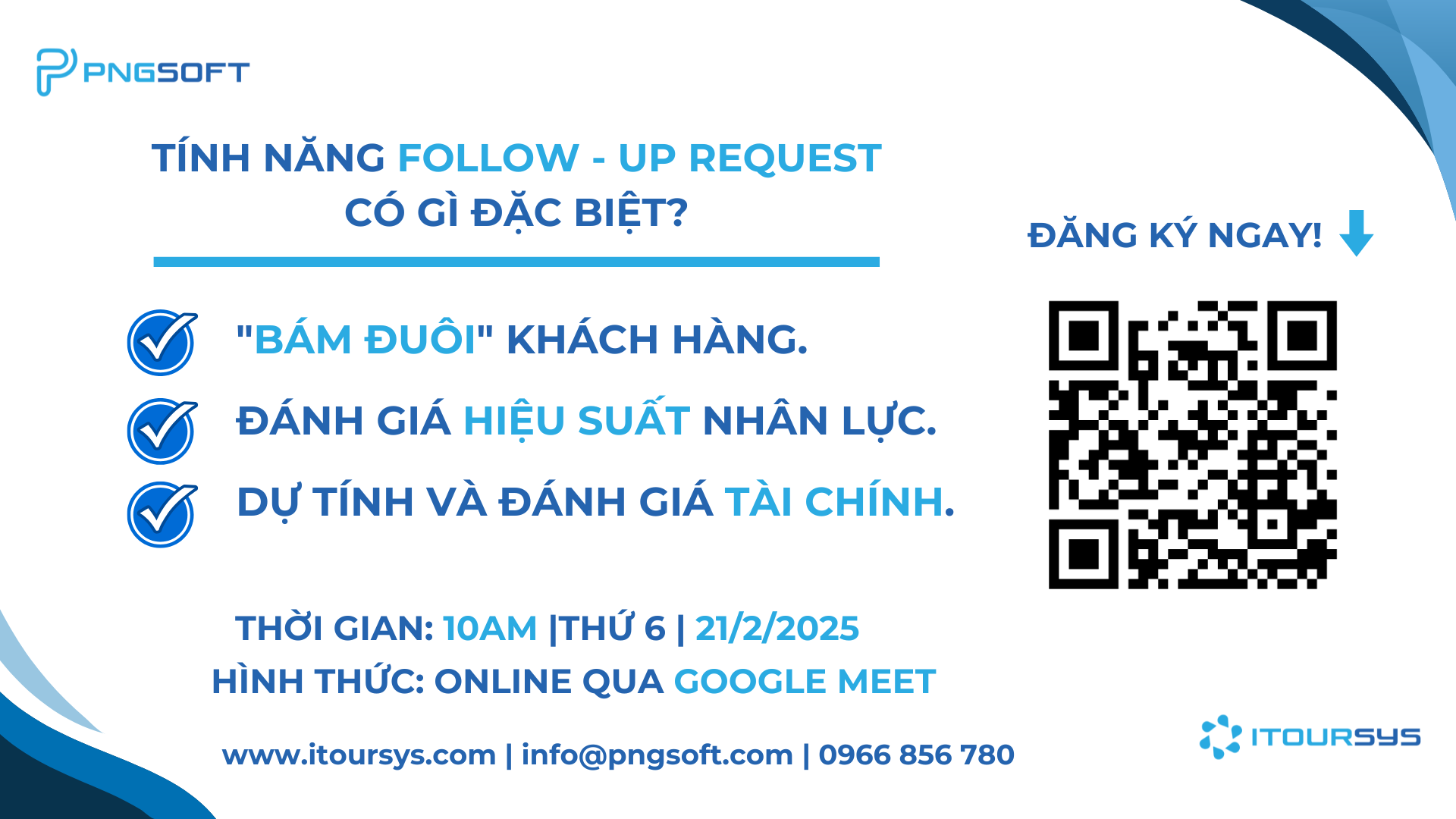  Giới Thiệu Sự Kiện Tính Năng Follow Up Request